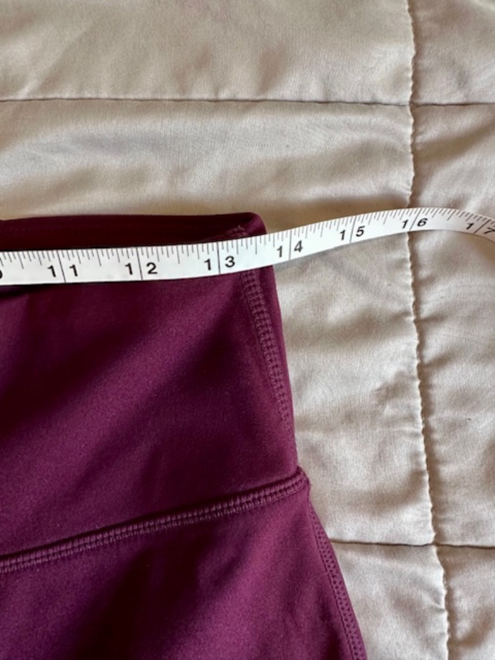 Fabletics Motion365 Burgundy High Waisted Leggings - Picture 8 of 9